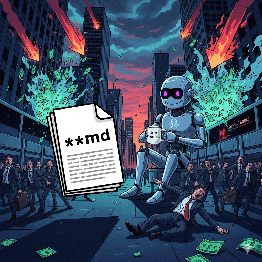 The $285 Billion “Markdown Meltdown”: How a Few Text Files on GitHub Shook the Global Stock Market